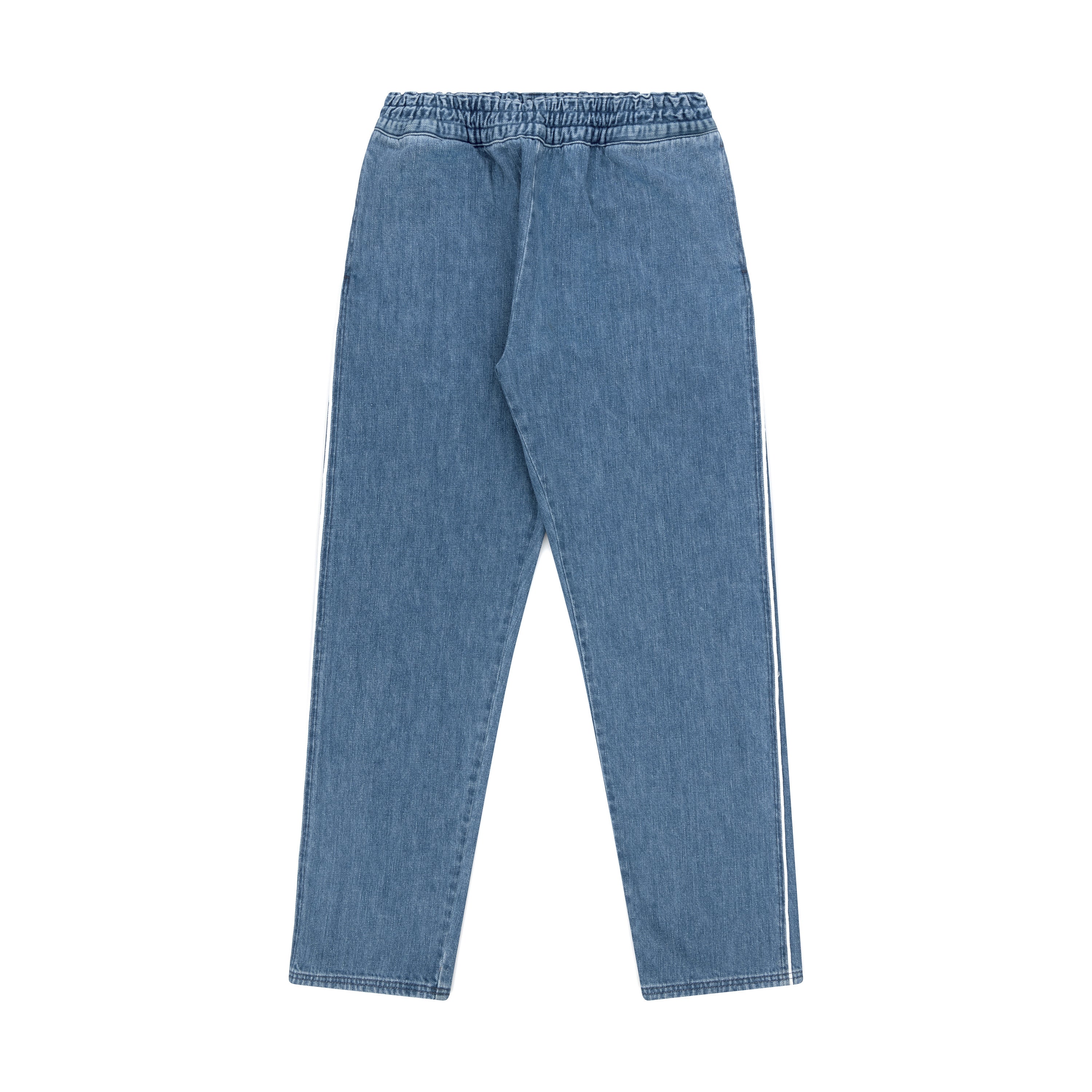 Buy Denim Blue Track Pants for Men by SPORTS 52 WEAR Online | Ajio.com